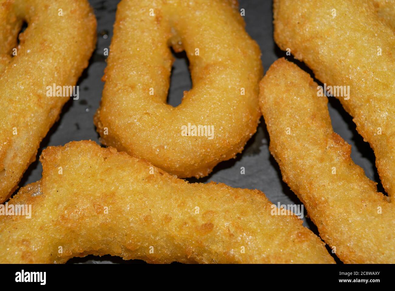 Beer battered onion rings hi-res stock photography and images - Alamy