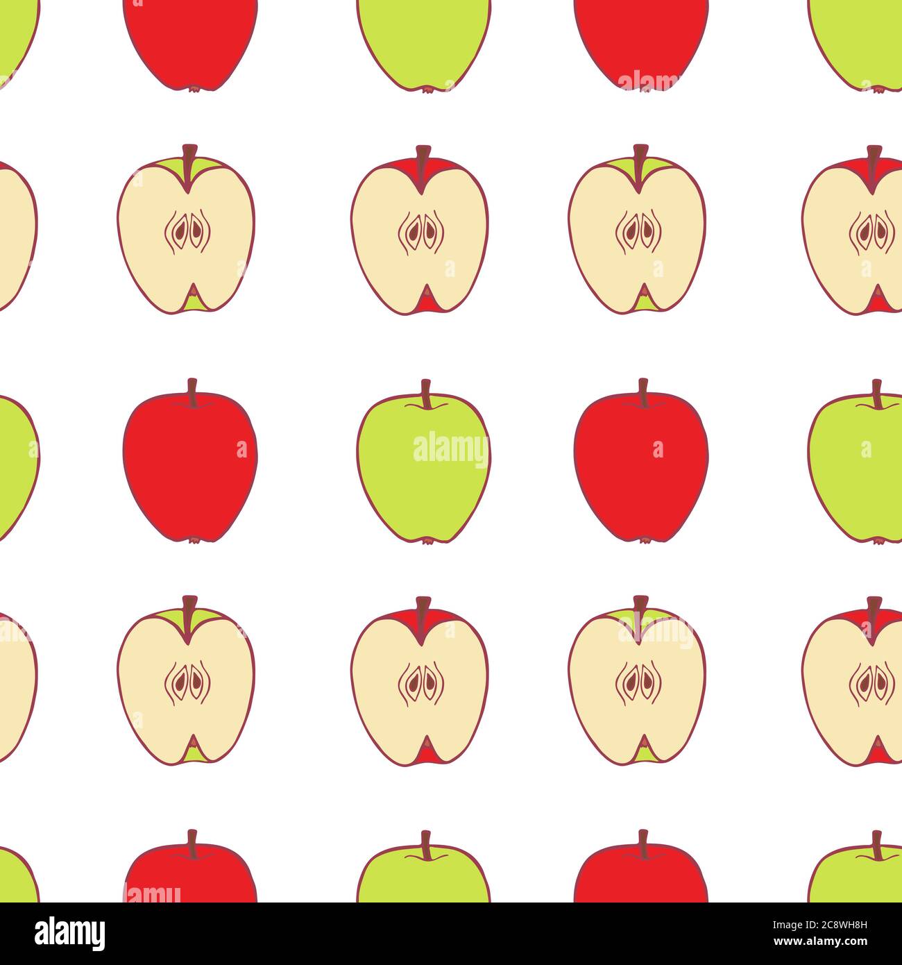 Apple texture Stock Vector Images - Alamy