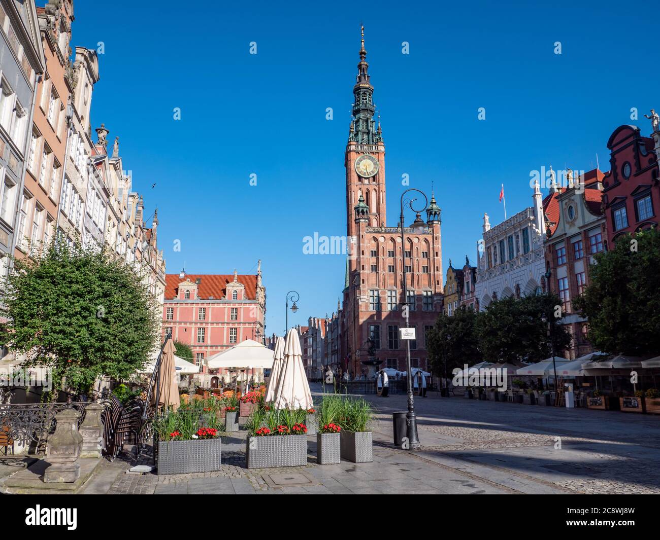 old town square in gdansk poland Stock Photo - Alamy