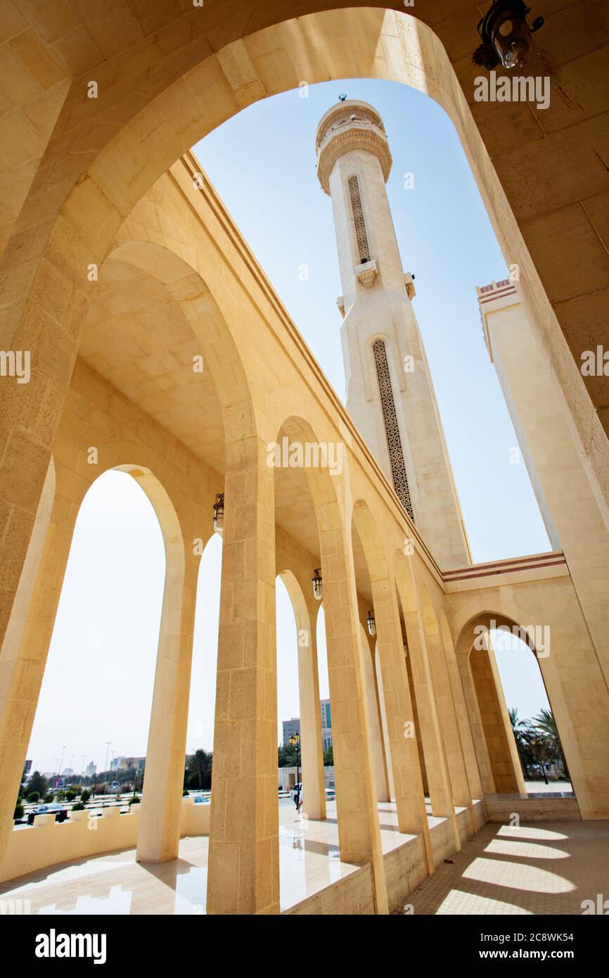 Al Fateh Grand Mosque Stock Photo