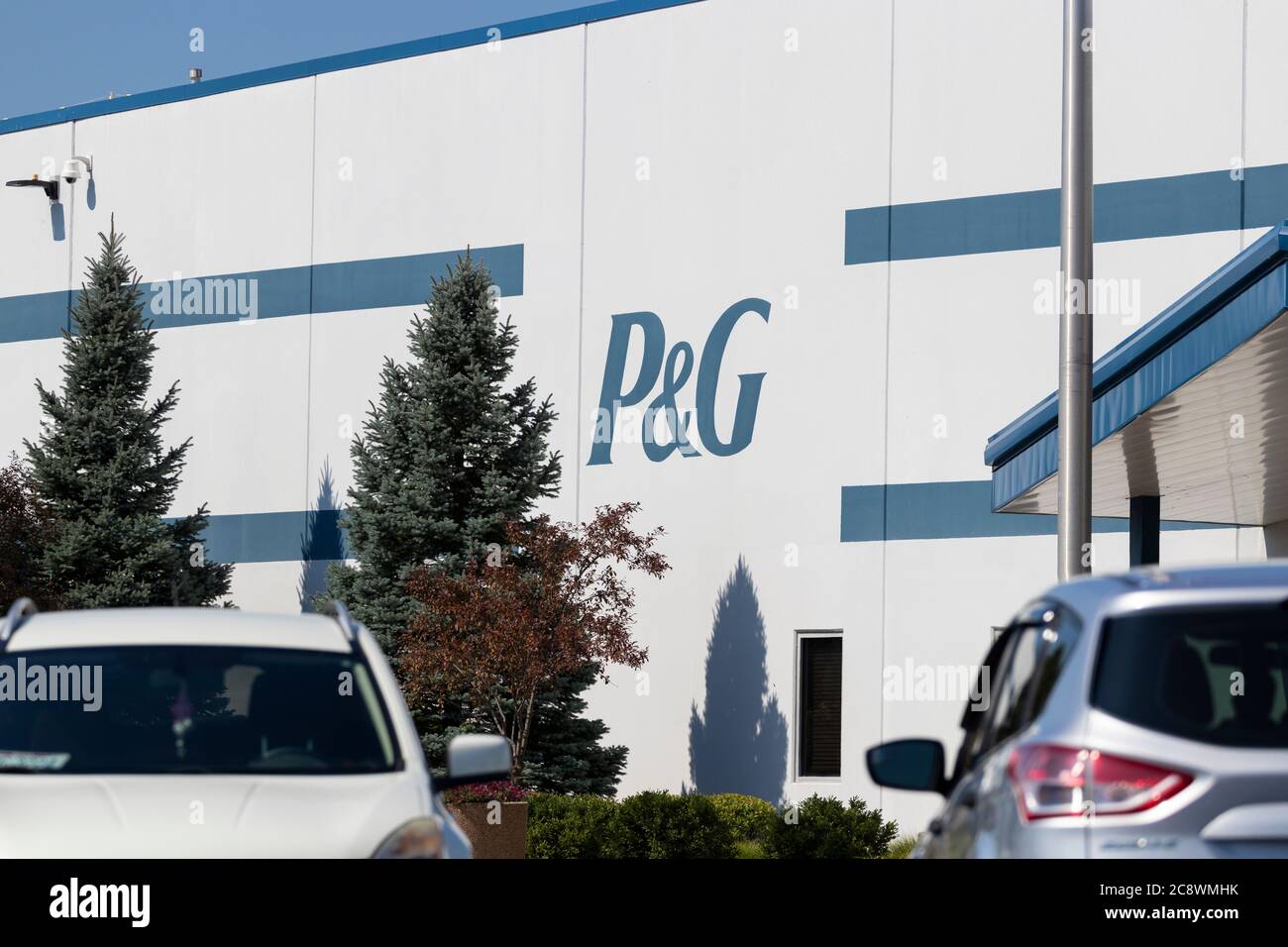 Lima Circa July 2020 Procter & Gamble Lima Distribution Center. P&G