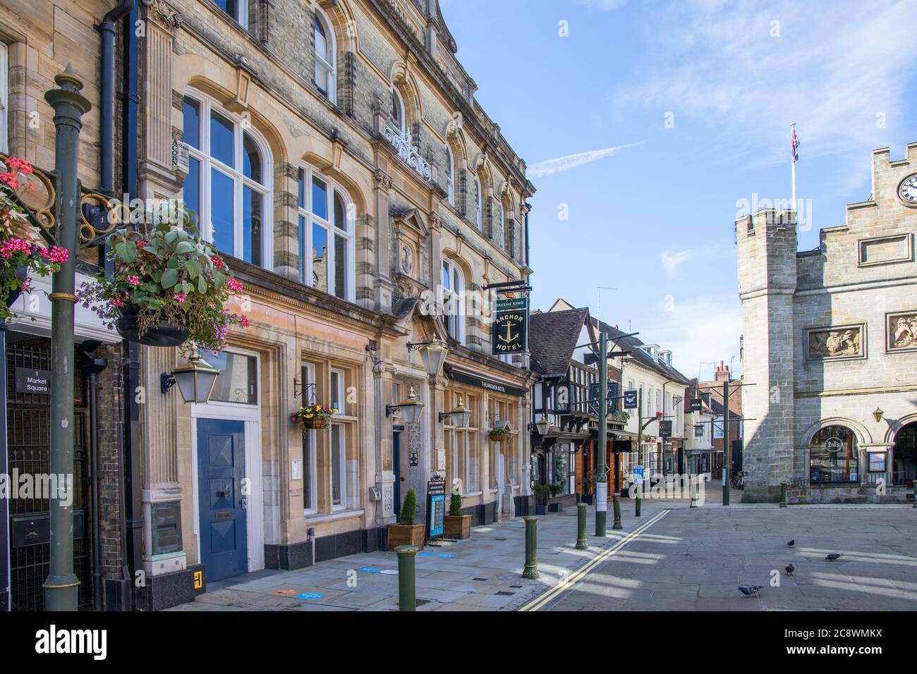 The Old Town Hall In The Market Square In Horsham Town Centre West 