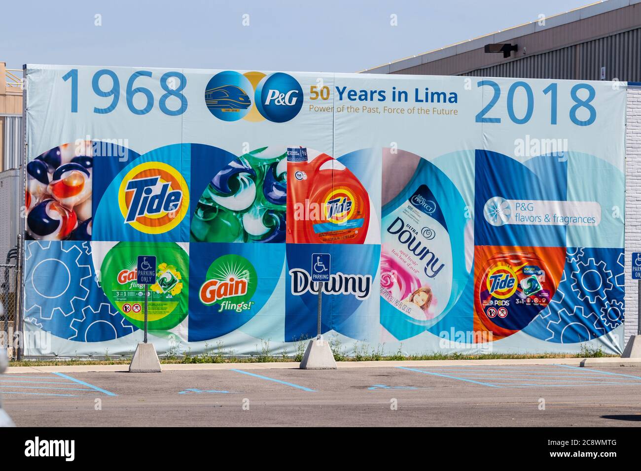 Lima - Circa July 2020: Procter & Gamble Lima manufacturing plant. P&G is  the world's biggest advertiser with dozens of consumer brands and products  Stock Photo - Alamy