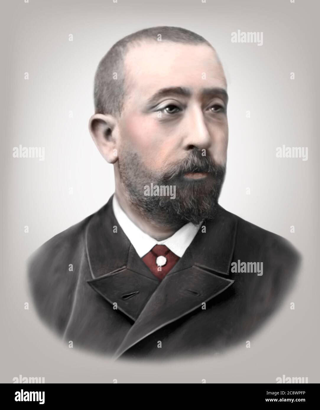 Georges Gilles de la Tourette 1857 1904 French Neurologist Stock