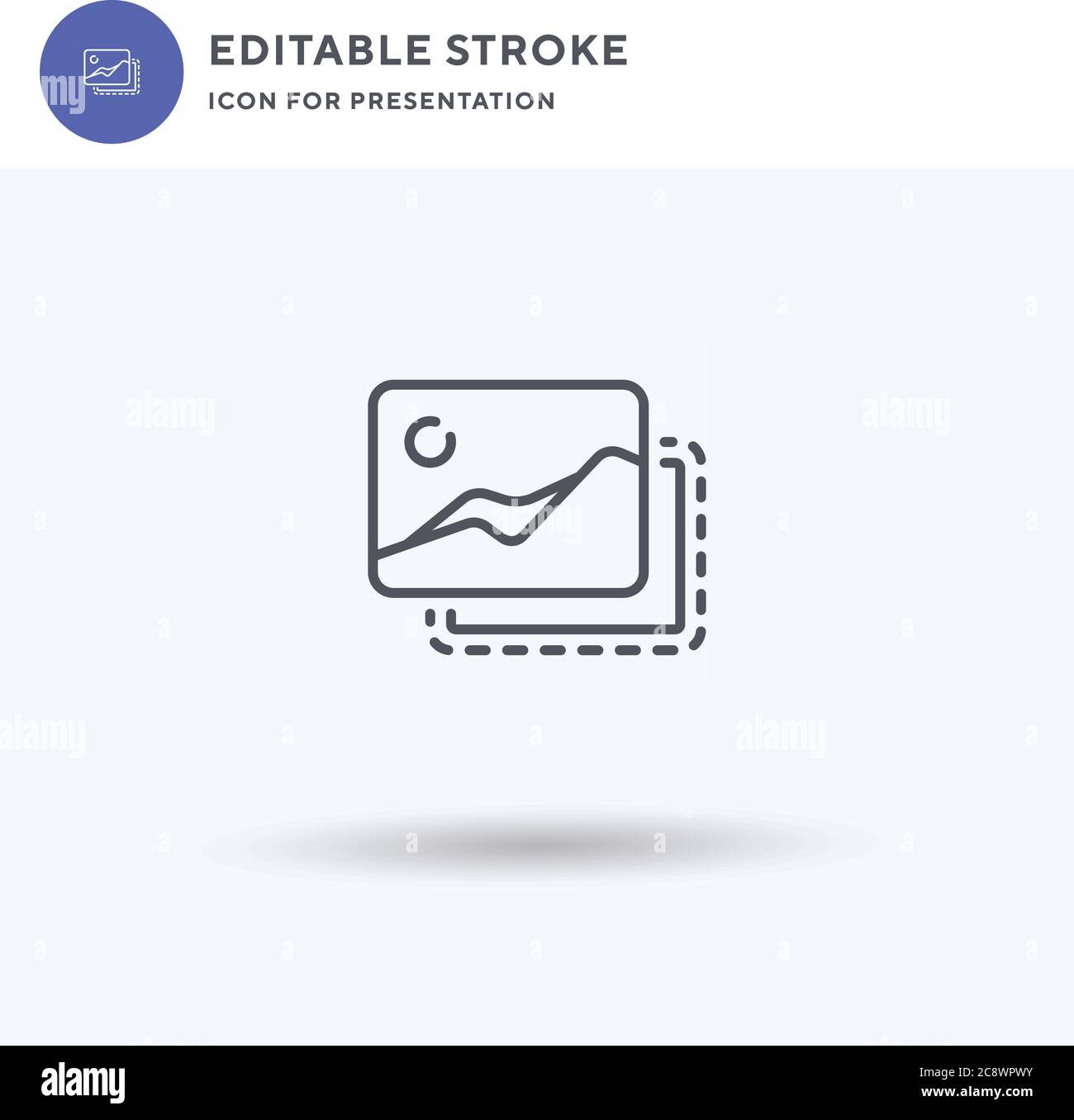 Paste icon vector, filled flat sign, solid pictogram isolated on white, logo illustration. Paste icon for presentation. Stock Vector