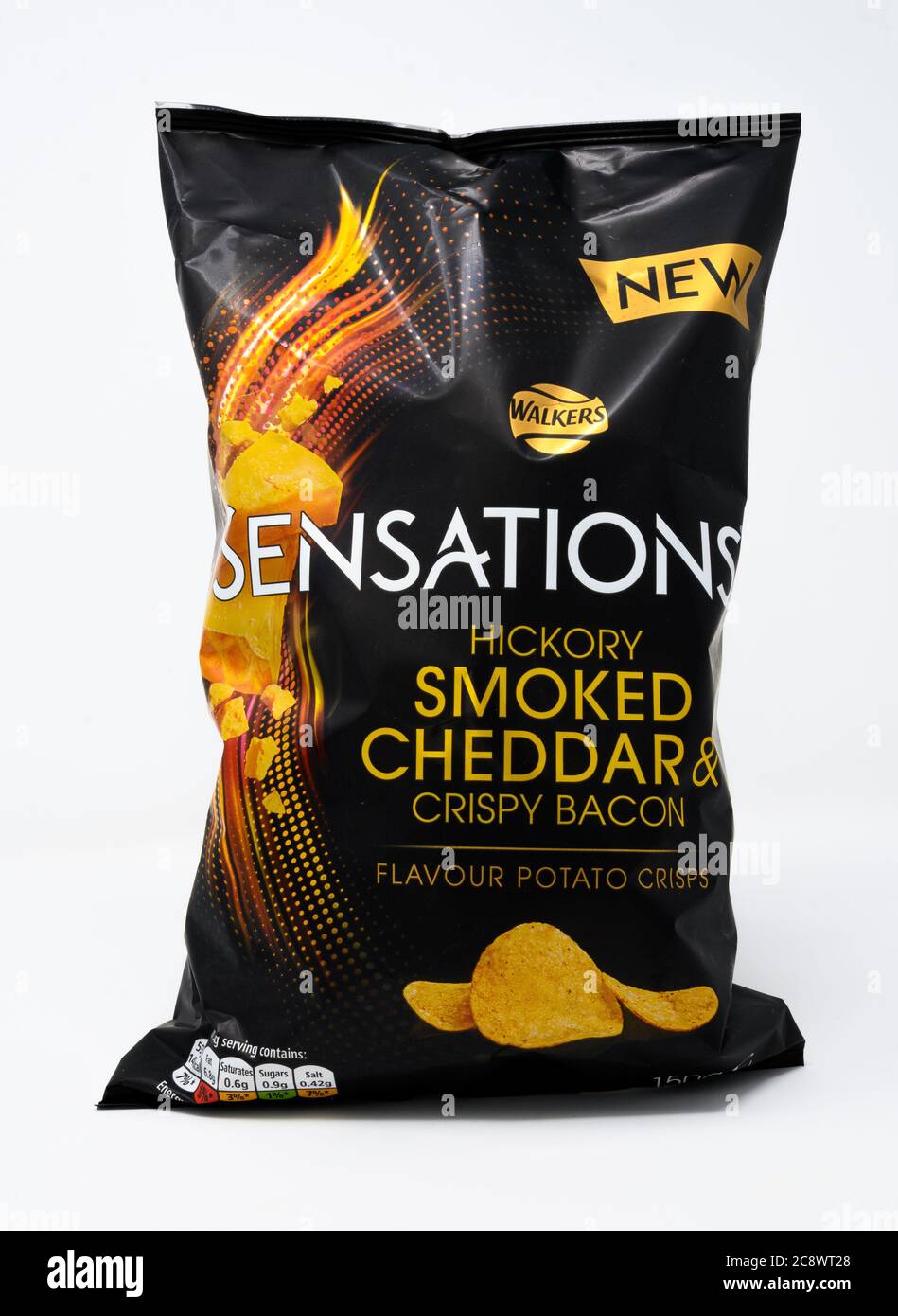 Reading, United Kingdom July 13 2020 A packet of Walkers Sensations