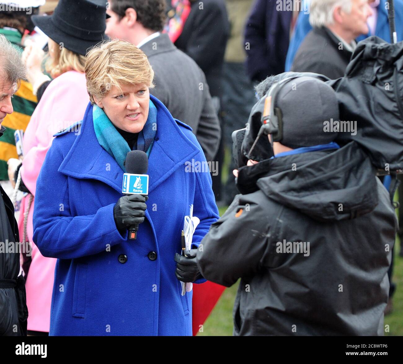 Clare Balding OBE Broadcaster, Journalist and Author Stock Photo