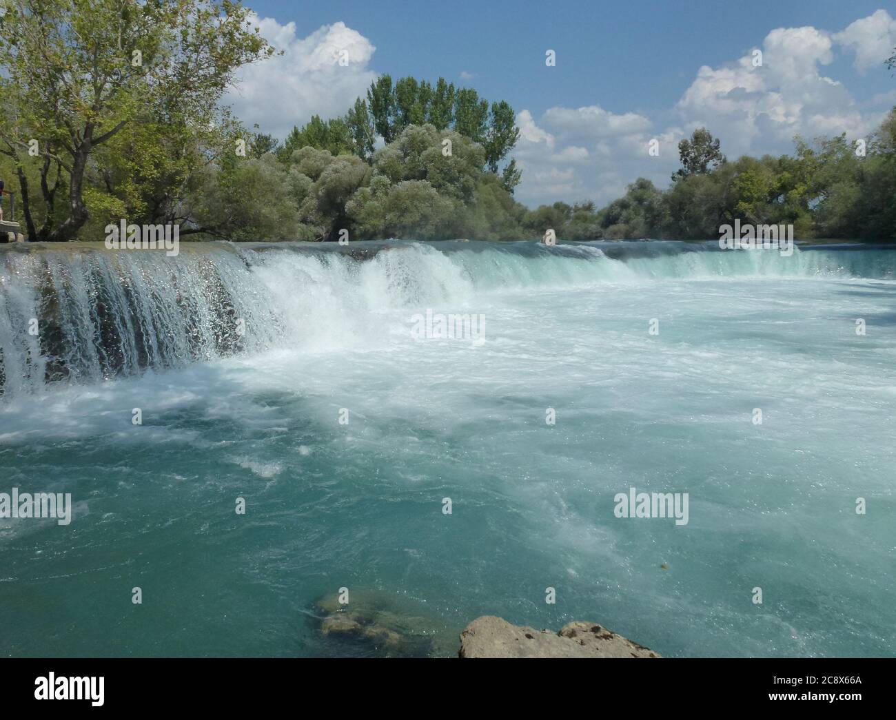 Waterfall Manavgat Turkey Stock Photo