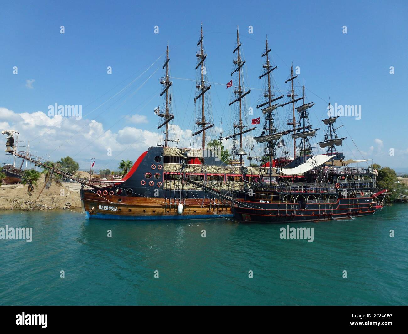 Turkey Tourist Boat Stock Photo