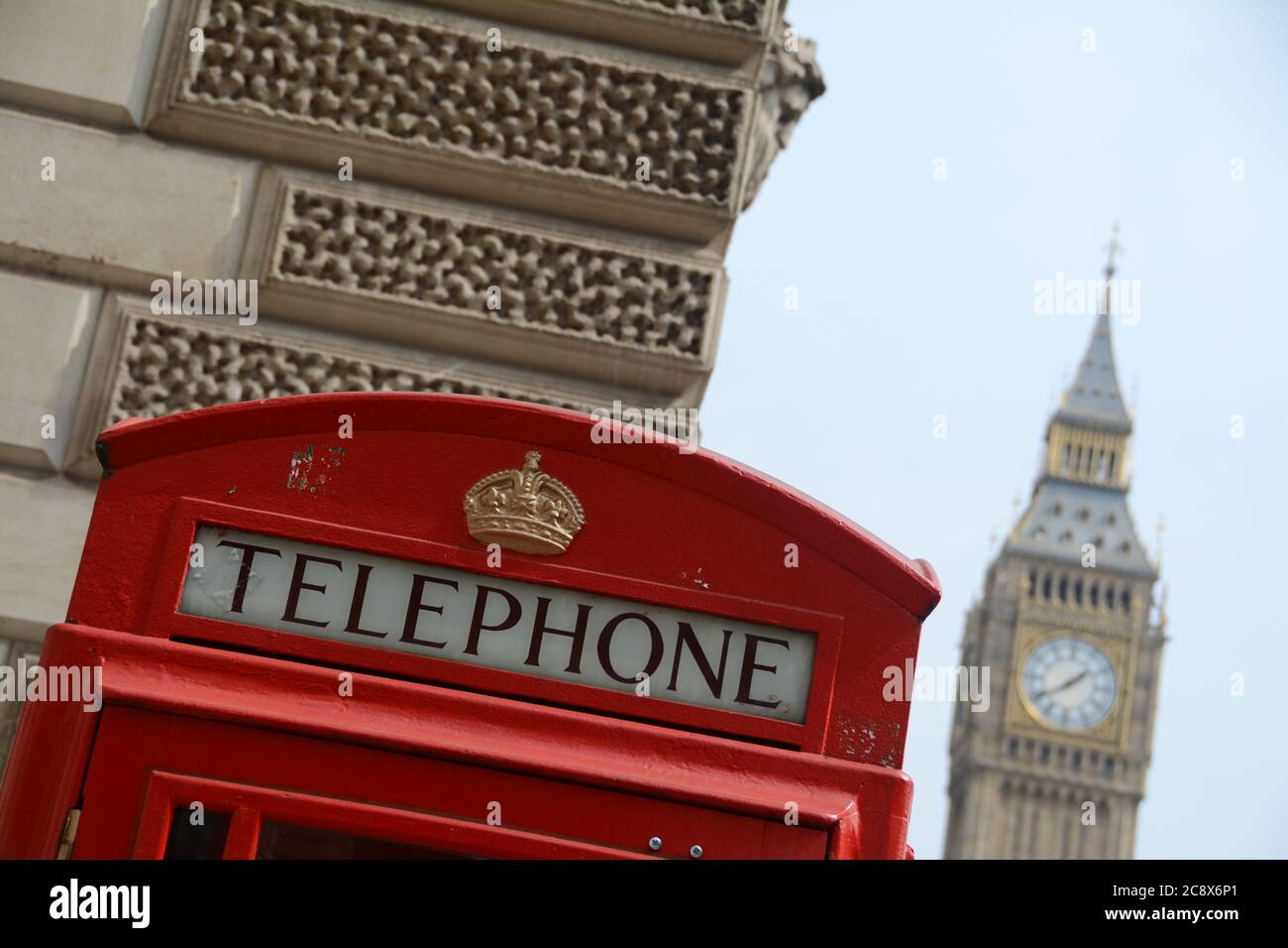 Big Ben is the nickname of the largest bell in the clock tower of the Palace of Westminster in