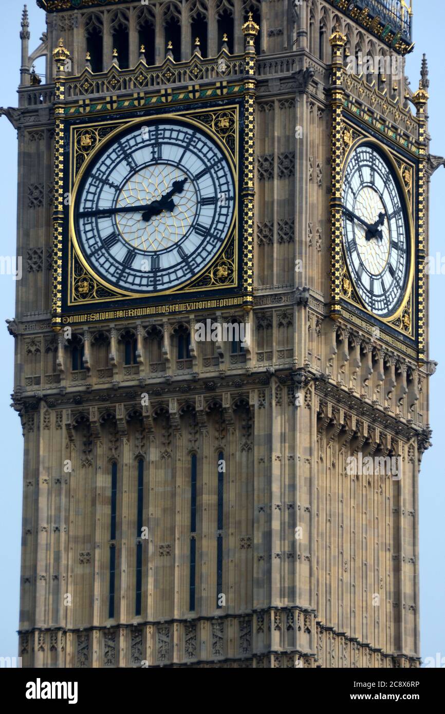Big Ben is the nickname of the largest bell in the clock tower of the