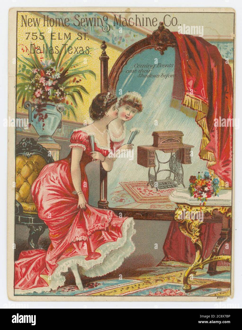 New Home Sewing Machine Co Stock Photo Alamy