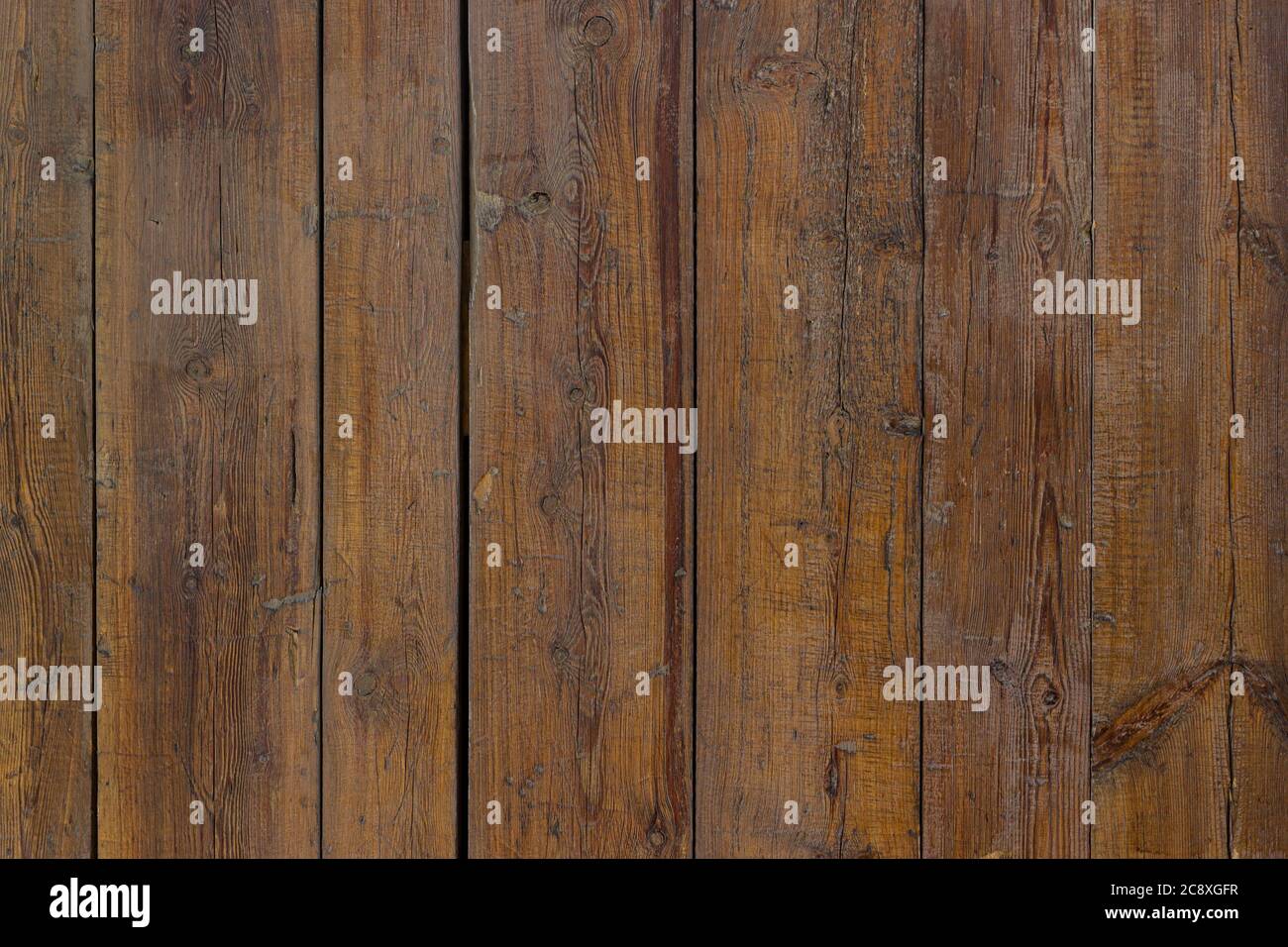 Old grunge true textured wooden background. The surface of the old brown wood wall texture. Stock Photo