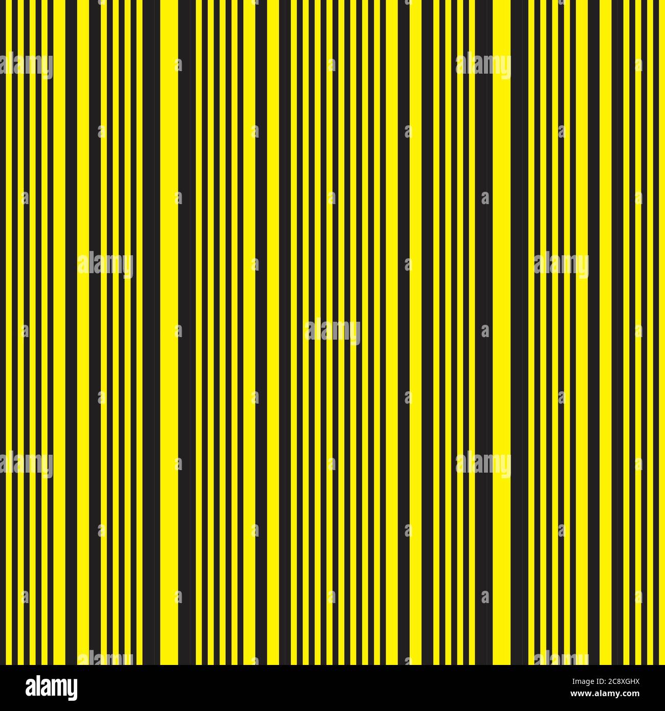 Yellow vertical striped seamless pattern background suitable for ...