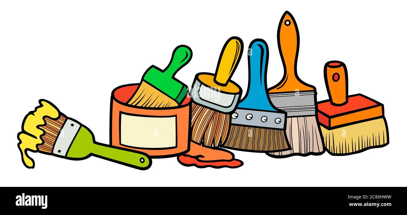 Primer coating house Stock Vector Images - Alamy