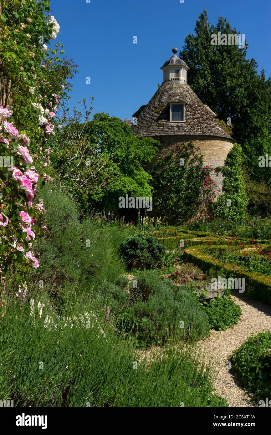 Rousham House and Gardens,Oxfordshire,England Stock Photo