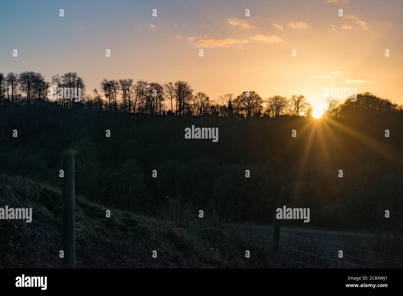 Barton Hills in BartonleClay, Bedfordshire, UK Stock Photo Alamy