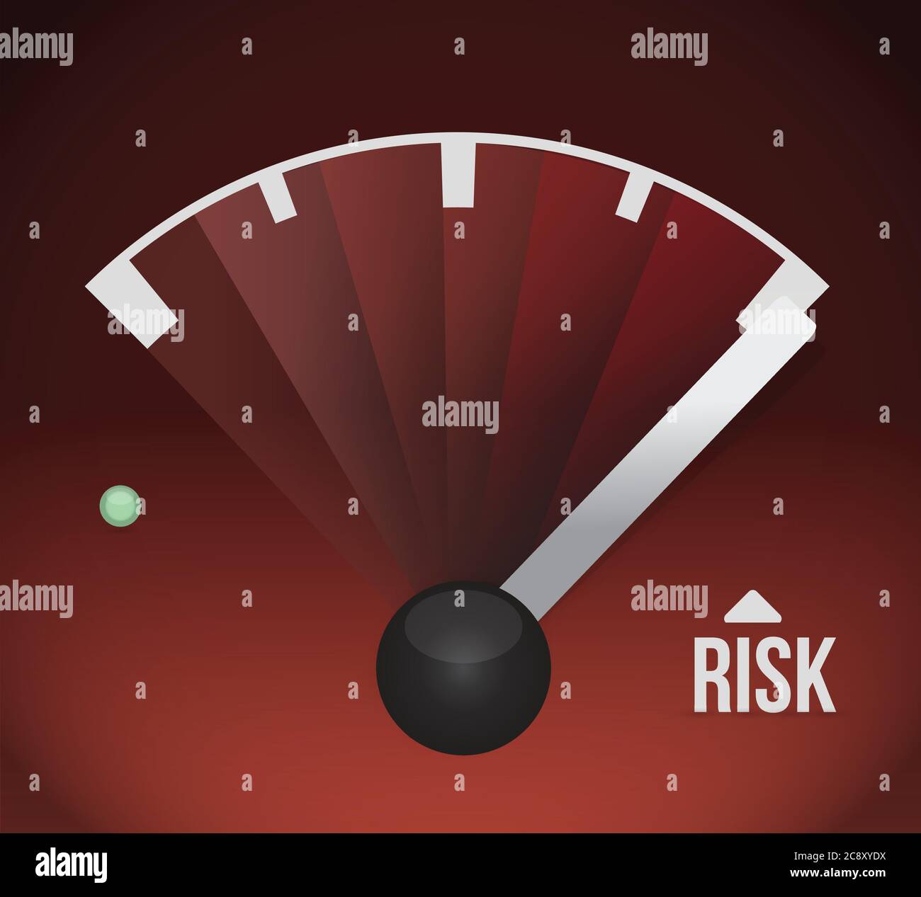 Risk speedometer illustration design graphic illustration design Stock ...