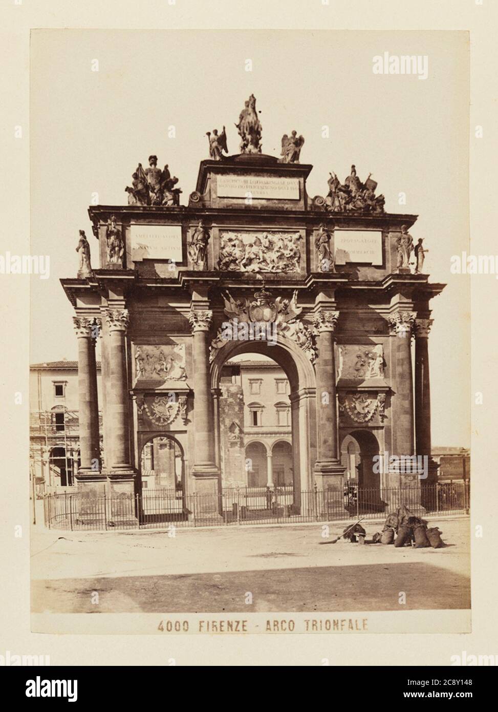 Arco Trionfale Stock Photo Alamy