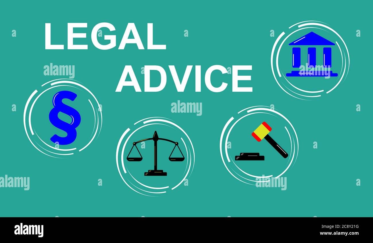 Illustration of a legal advice concept Stock Photo Alamy