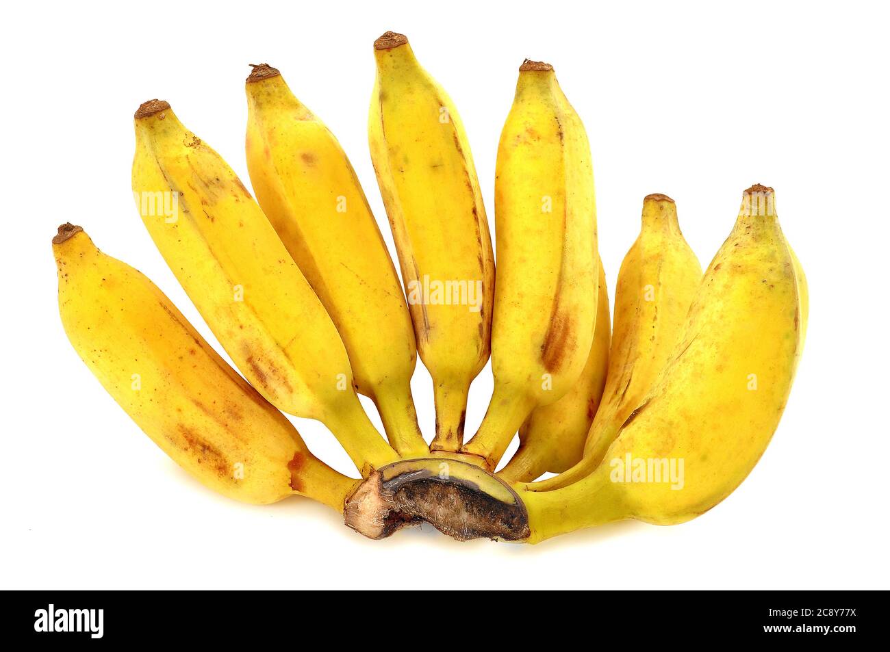 eight ripe banana Stock Photo - Alamy