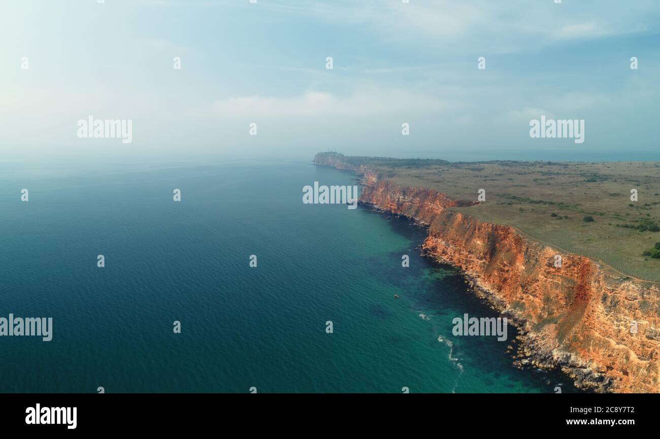 Bolata beach Bulgaria. Exotic bay near Cape Kaliakra and Albena, Varna province Stock Photo