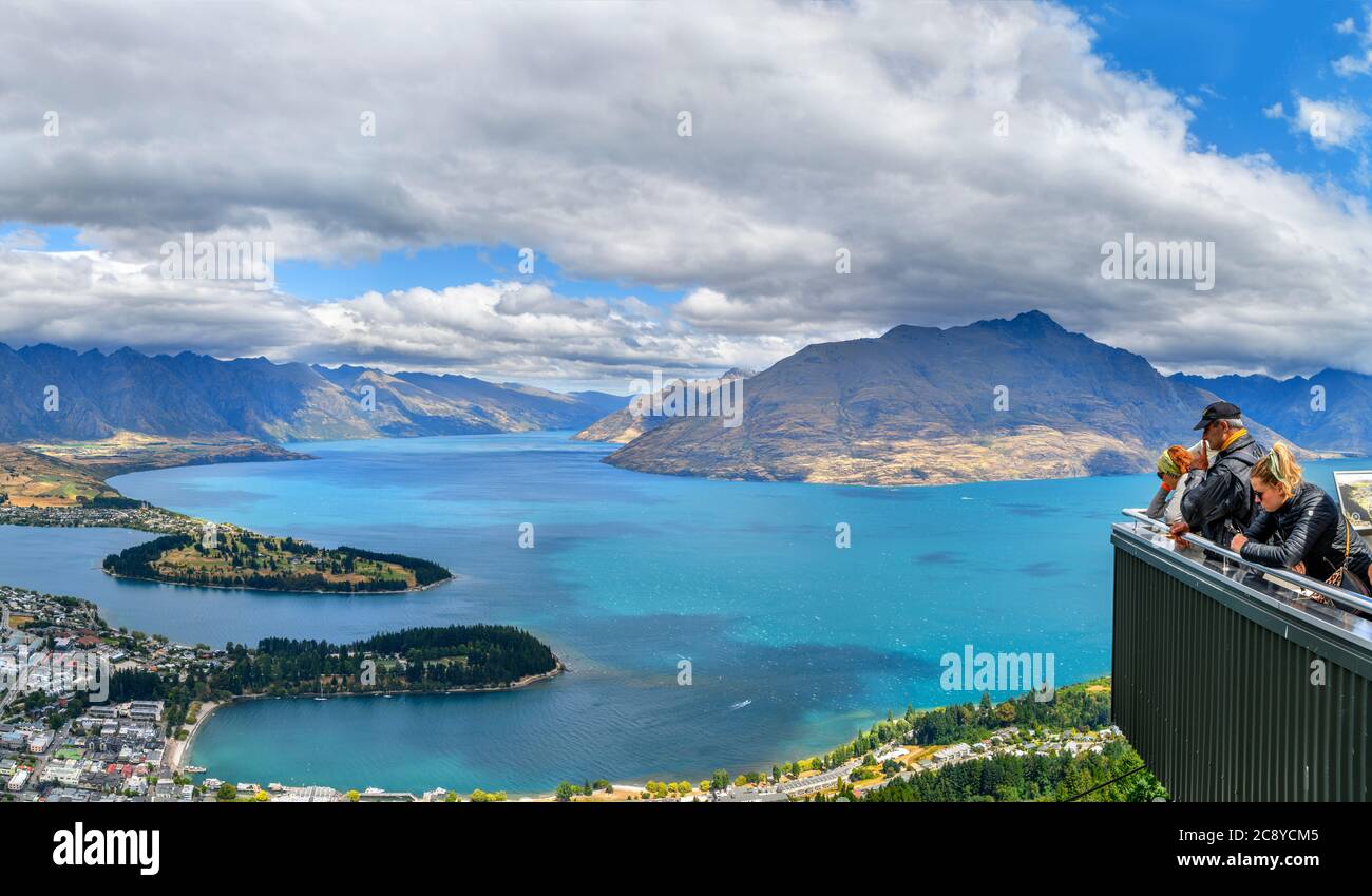 New zealand queenstown aerial hi-res stock photography and images - Alamy