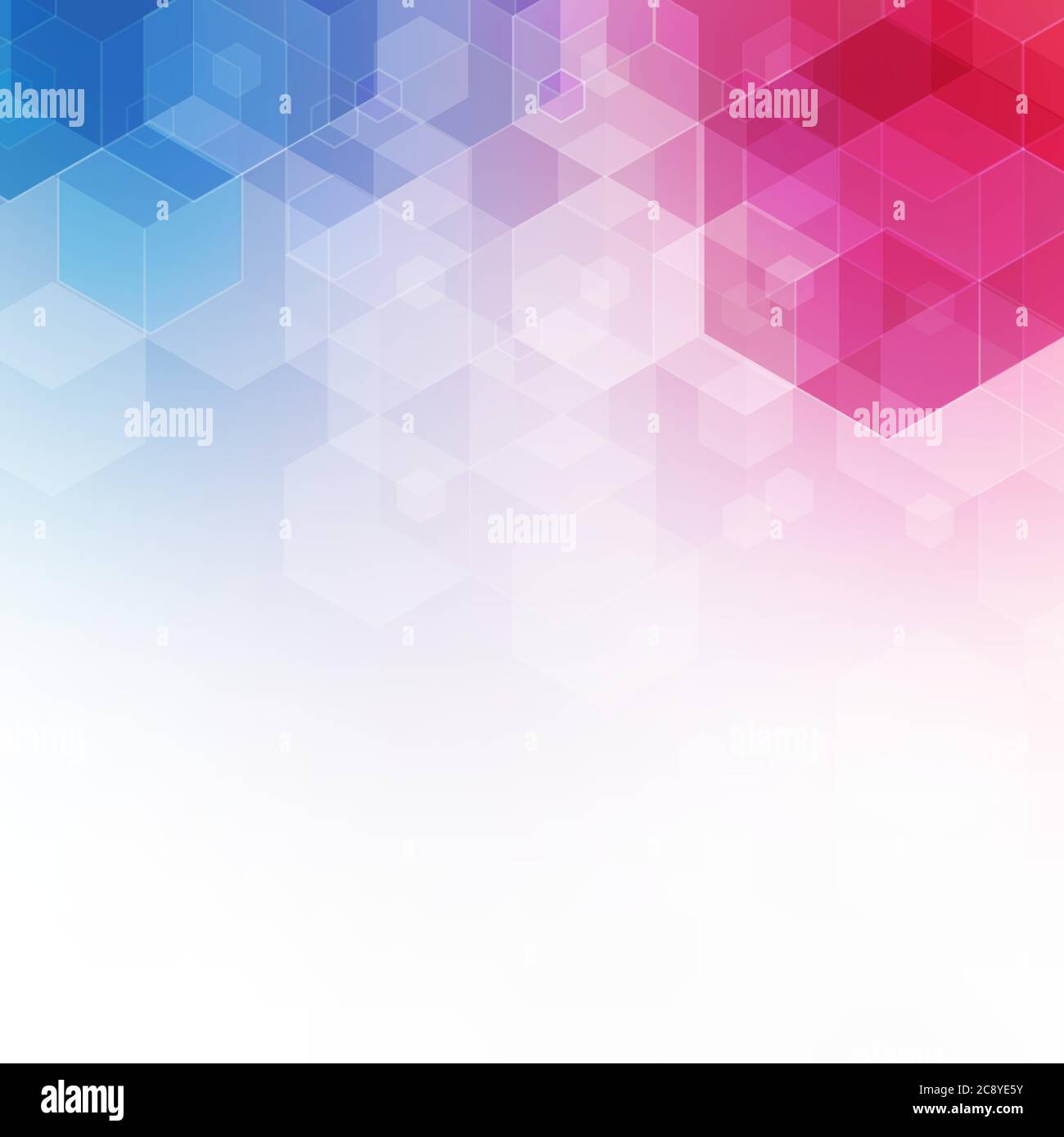 simple colorful background consisting of hexagons Stock Vector Image ...