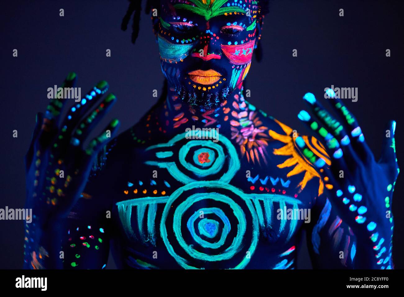 Uv colors hi-res stock photography and images - Alamy