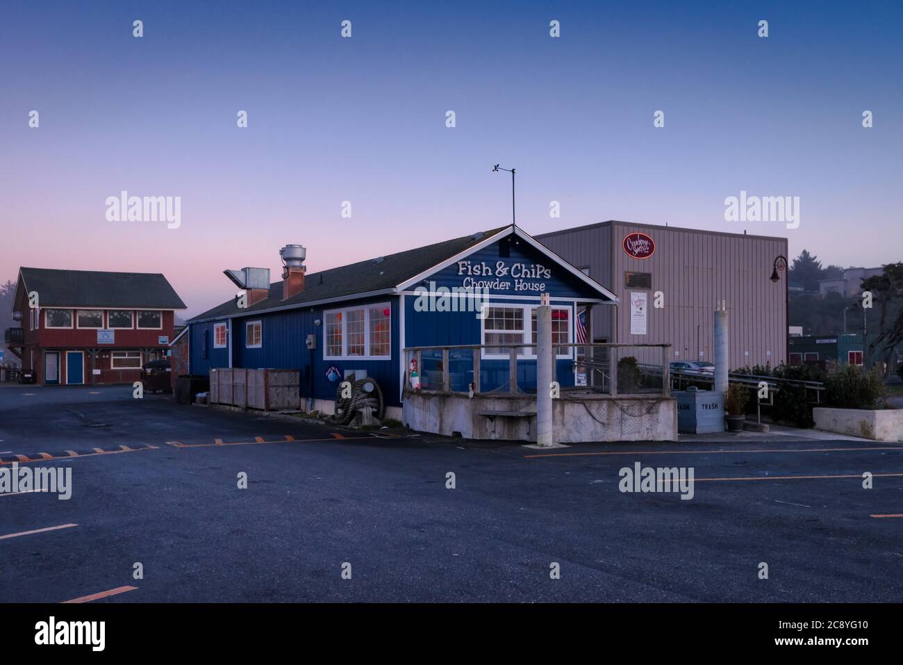 Chowder House in Bandon, Oregon, a favorite local seafood restaurant