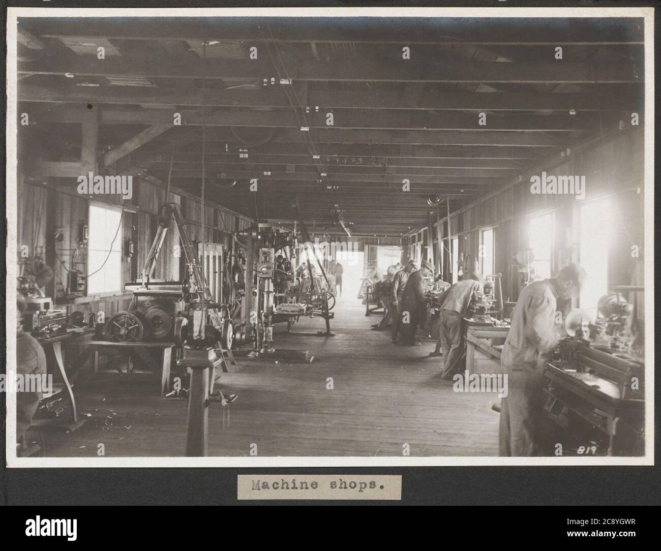 Machine shops Stock Photo Alamy