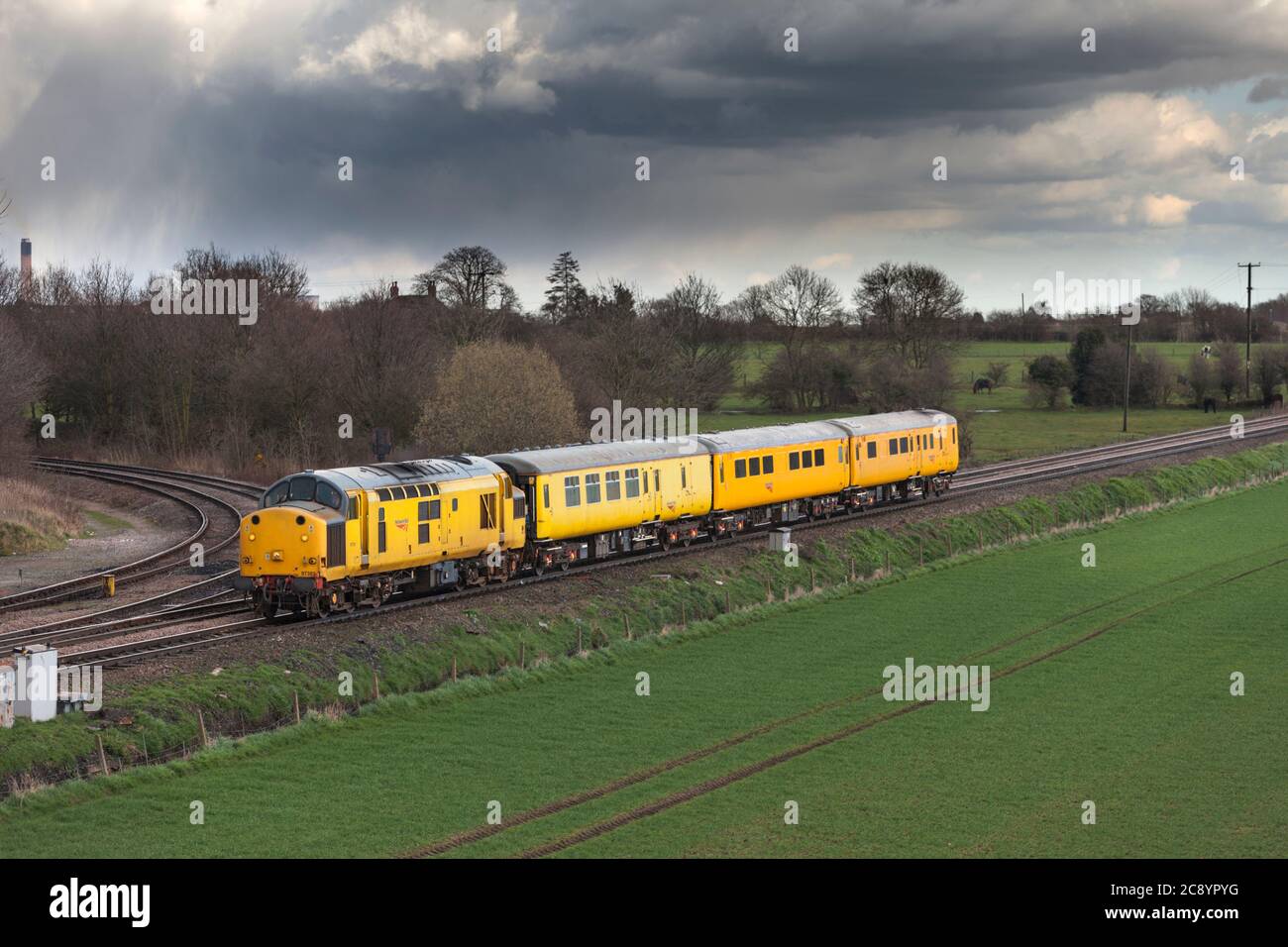 Network rail test train hires stock photography and images Alamy