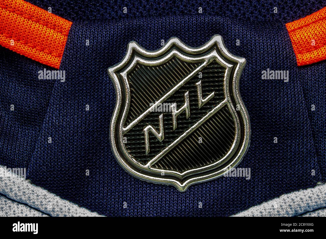 Logo of All National Hockey League Teams. Nhl Team Editorial Stock