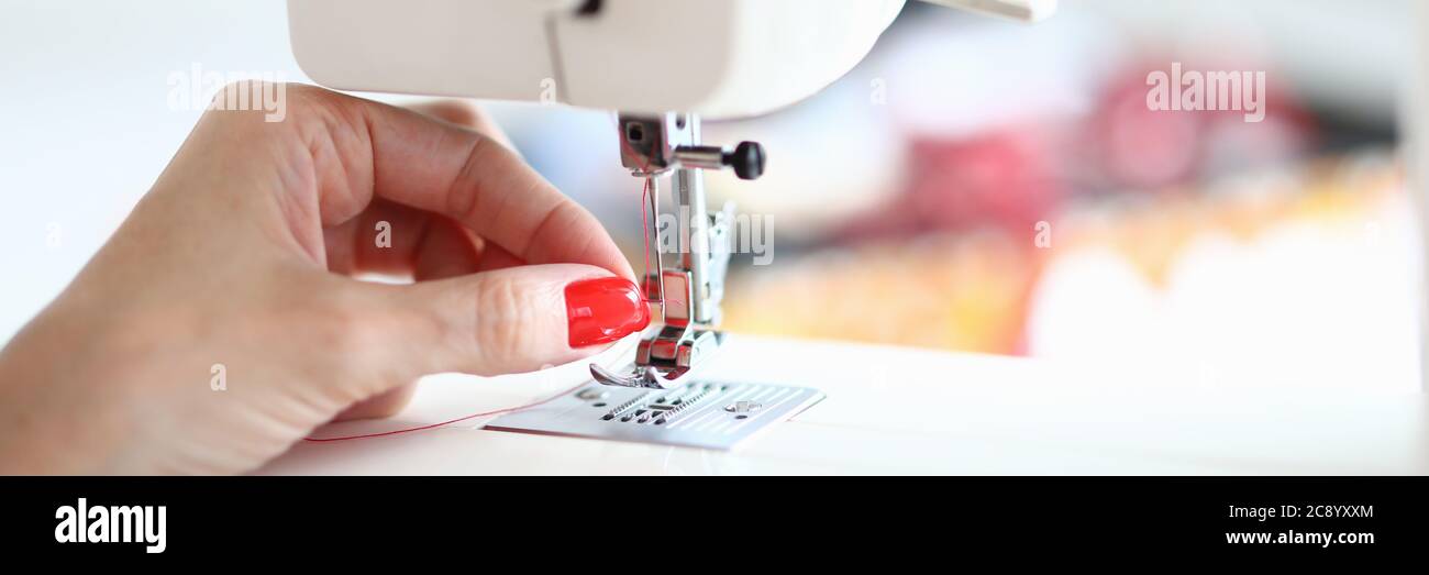 Detailed picture of female hand Stock Photo