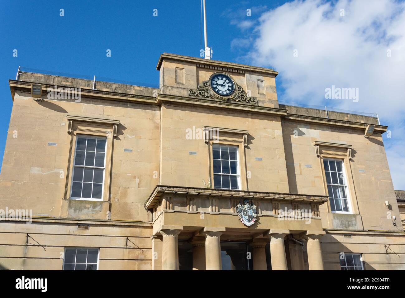Old town hall facade market square mansfield downtown attraction hires