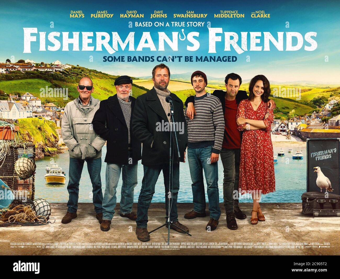 FISHERMAN S FRIENDS British Poster From Left David Hayman Dave 
