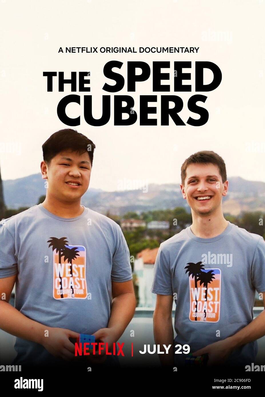 THE SPEED CUBERS, US poster, from left Max Park, Feliks Zemdegs, 2020