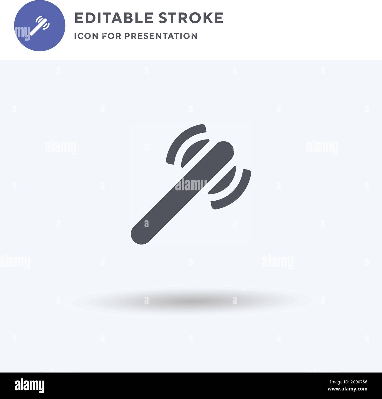Ax icon vector, filled flat sign, solid pictogram isolated on white ...