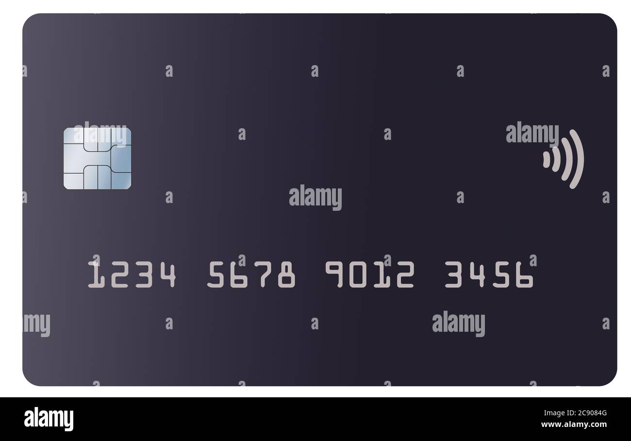 Cdib Card Mock Example Mock up vector Cut Out Stock Images & Pictures - Alamy