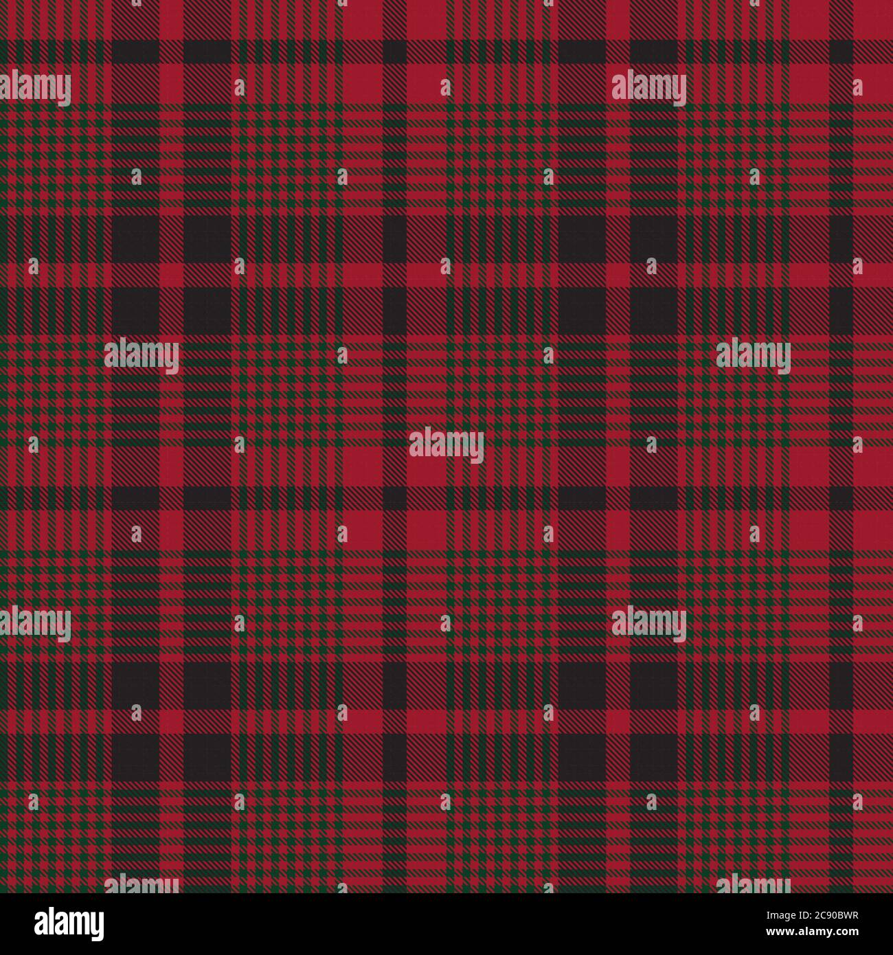 13x13x10 Inch Drum Lamp Shade – Red Glen Plaid Fabric, Fits Table & Floor Lamps, Easy Assembly, Multiple Adapters