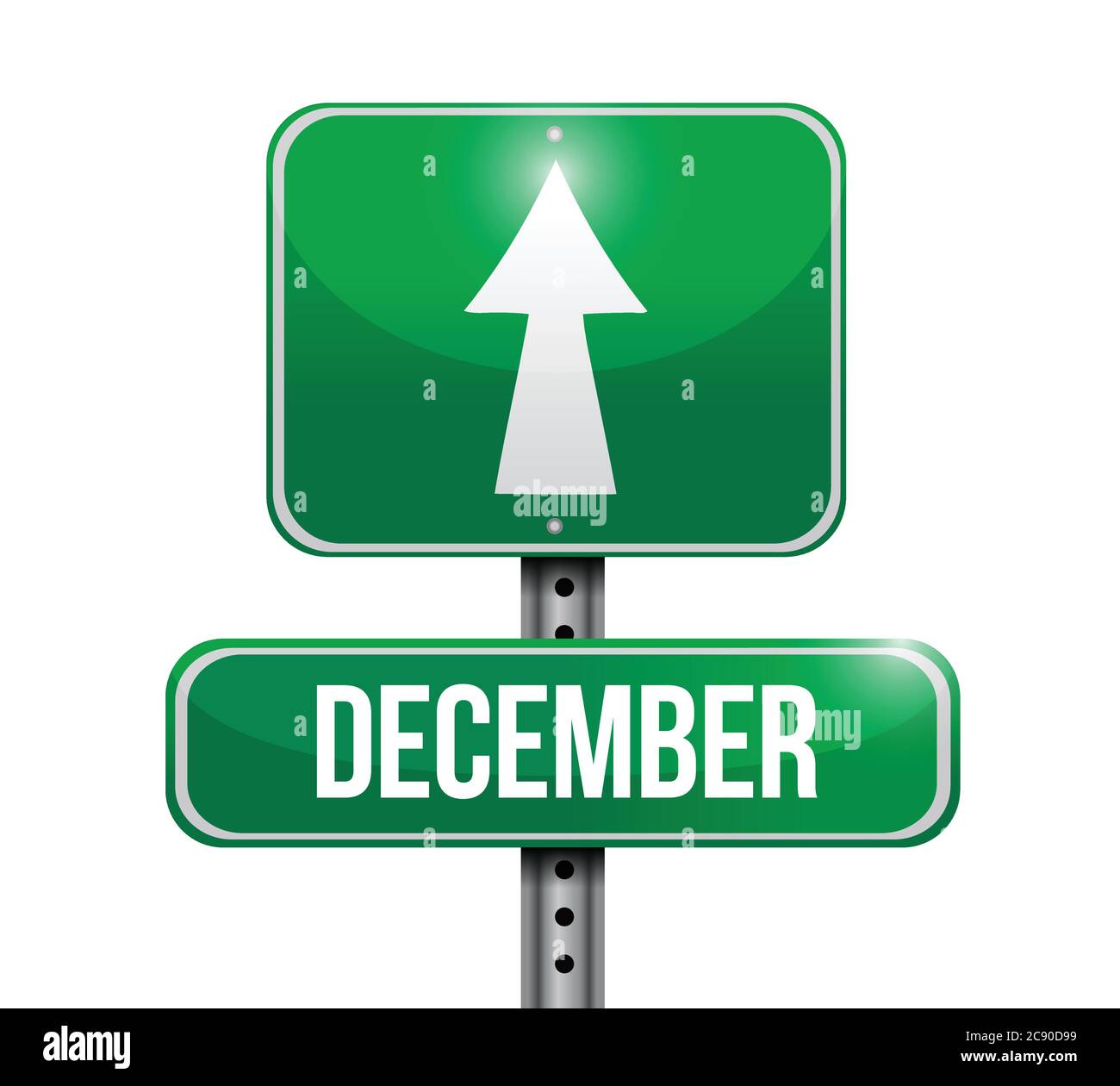 Word december on calendar Stock Vector Images - Alamy