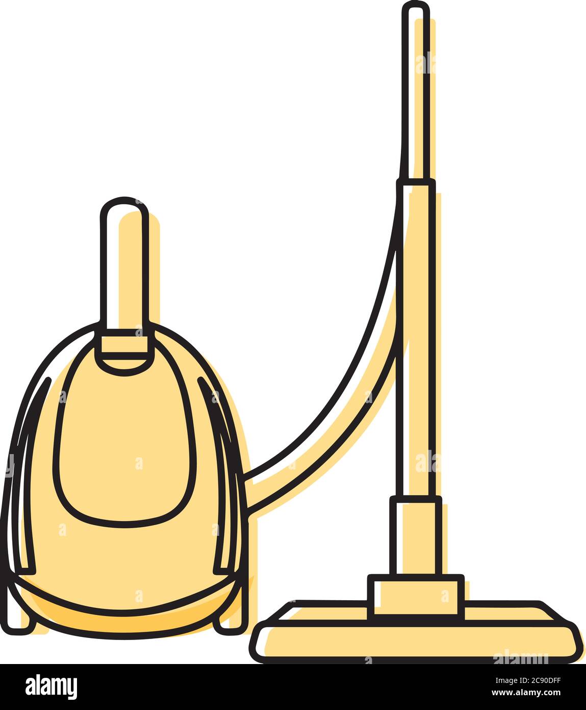 Vacuum cleaner icon. Cleaning equipment icon - Vector Stock Vector ...
