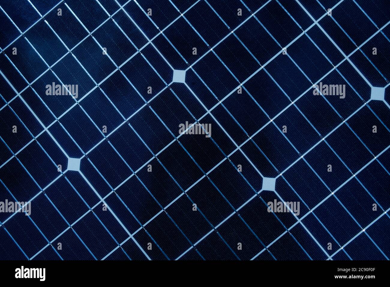 Close-up of solar panel Stock Photo