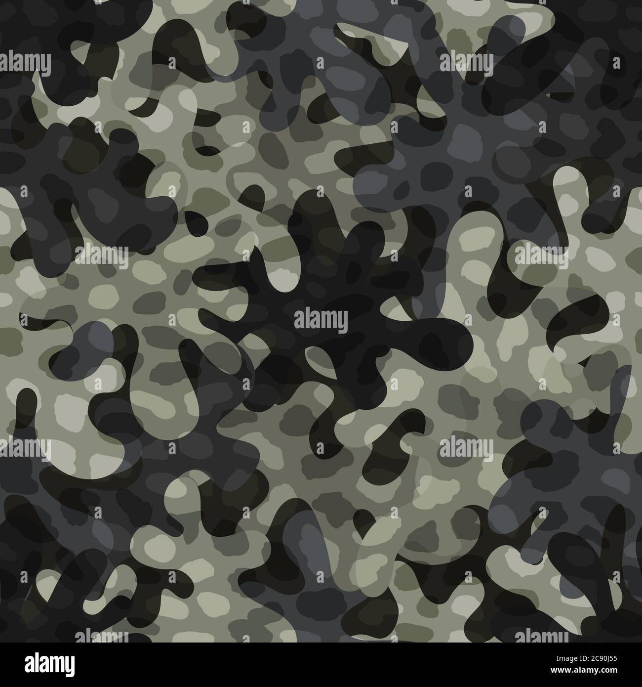 Woodland camouflage pattern background seamless vector illustration ...