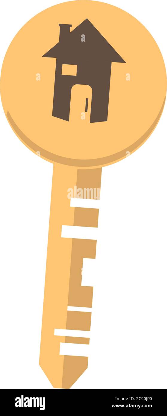 House key icon. House icon - Vector illustration Stock Vector Image ...