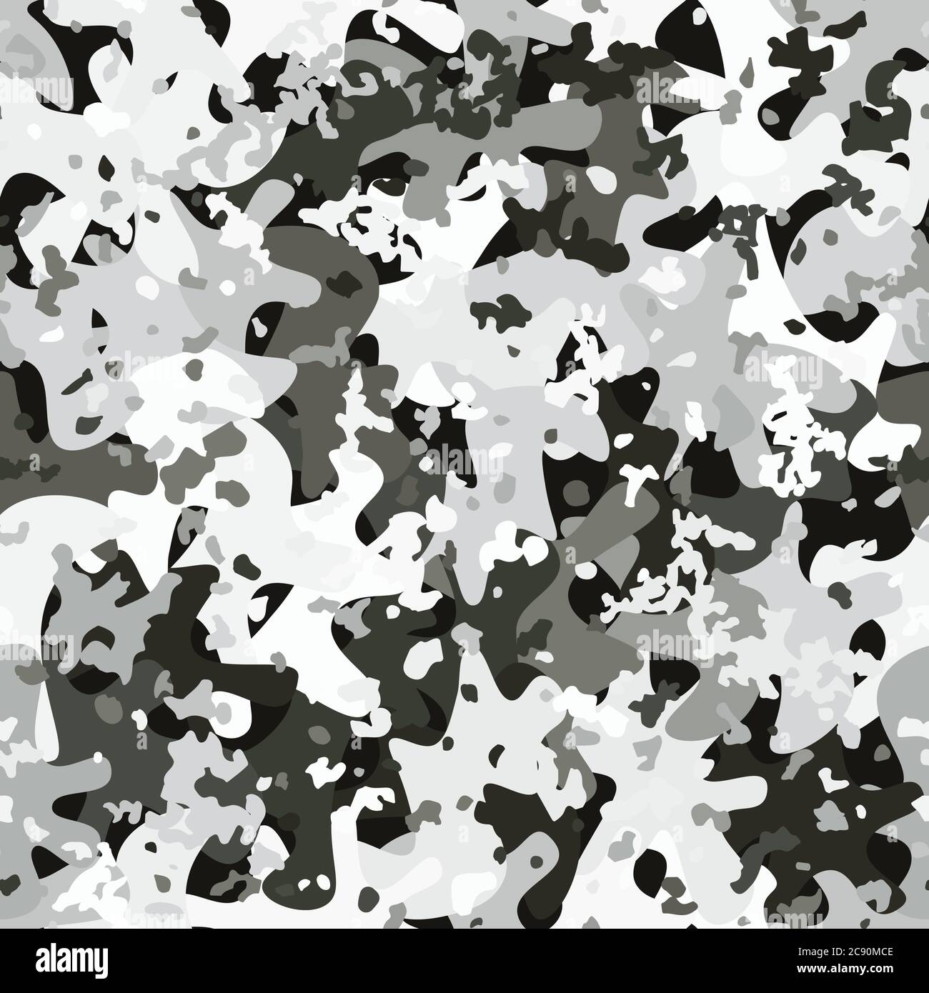 Camouflage Seamless Pattern Background. Graphic by