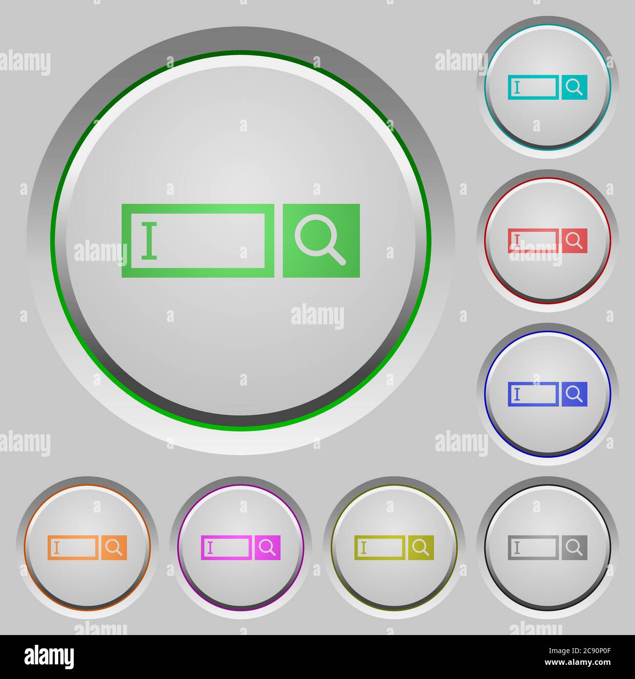 Searchbutton Stock Vector Images - Alamy