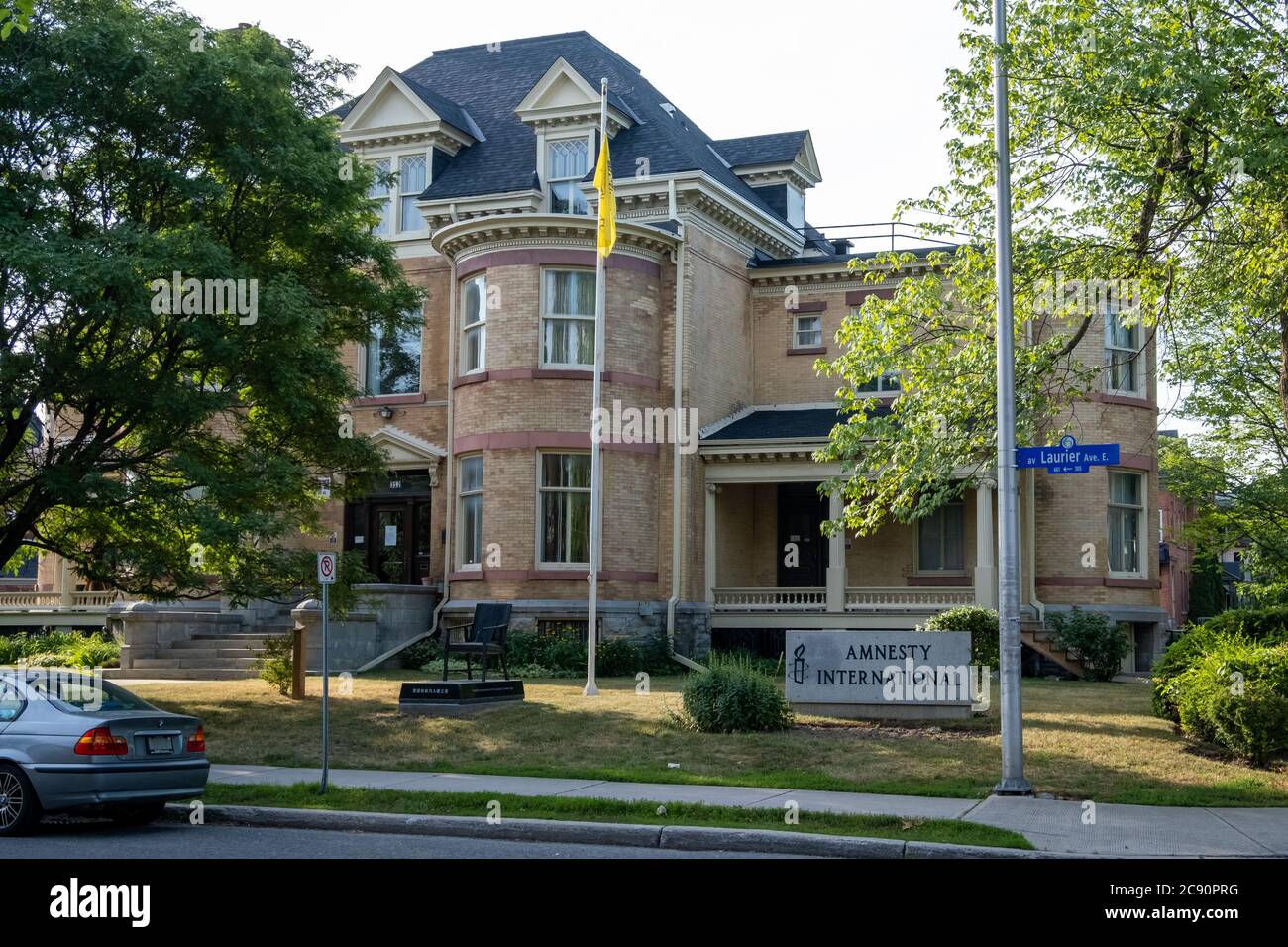 The Canadian national office for Amnesty International at 312 Laurier