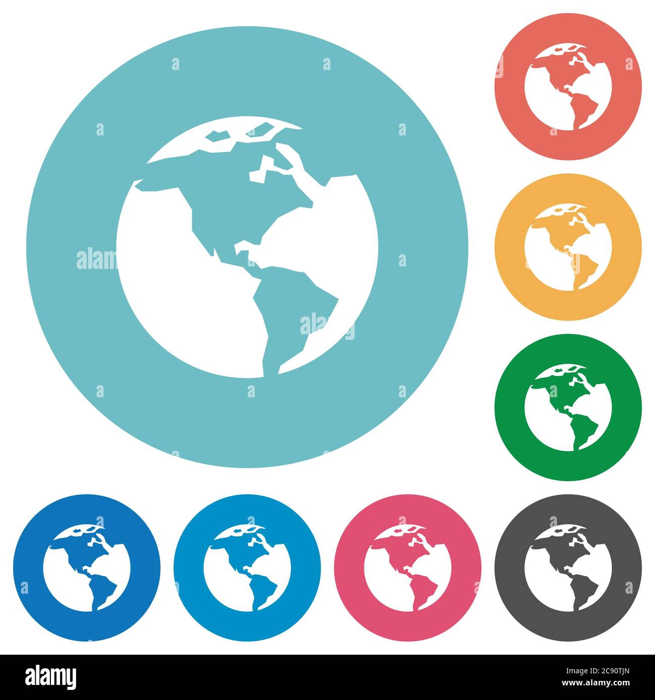 Red brown earth colored Cut Out Stock Images & Pictures - Alamy