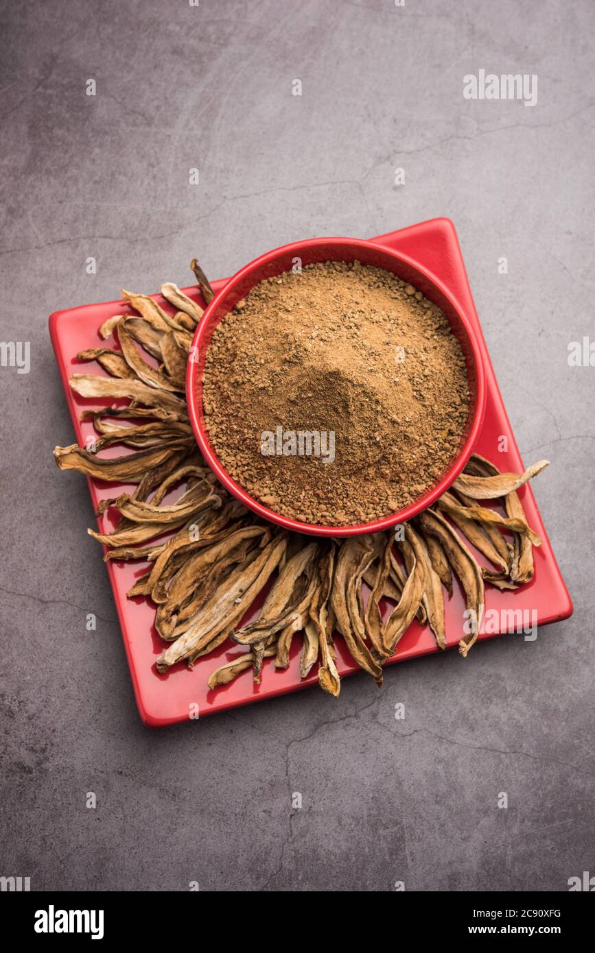dry mango powder also known as Amchoor or Amchur, it's an Indian Spice ...